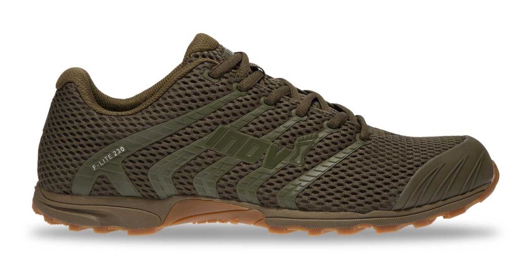 Buty Treningowe Inov-8 F-lite 230 Gum Męskie Khaki VCF-749025